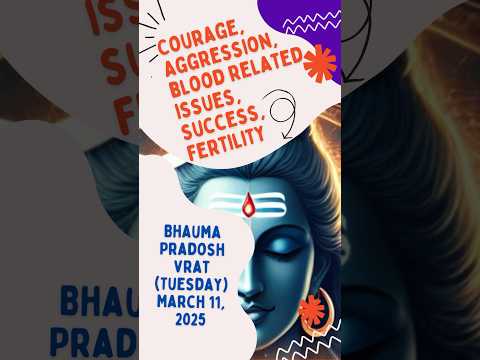 Bhauma Pradosh Vrat 2025: Remedy for Mangal Dosha & Divine Blessings of Lord Shiva #mangaldosha