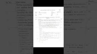 AIOU Code 9381 past paper spring 2025 | 03468885319
