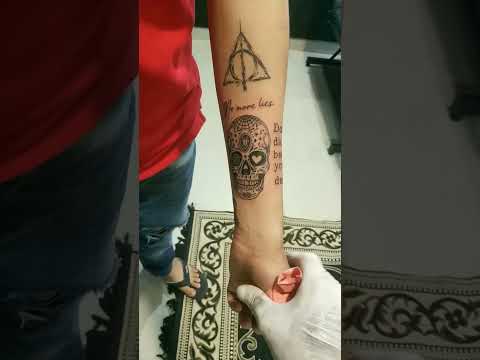 sugarskull tattoo @thetrident_tattoostattoogr6945