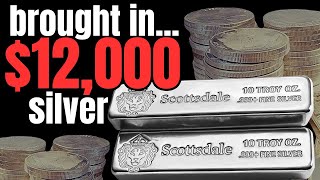 $12,000 of silver ... and the SHOCKING prices dealers paid me