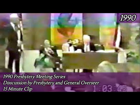 COGOP Presbytery Meeting 1990 Clip