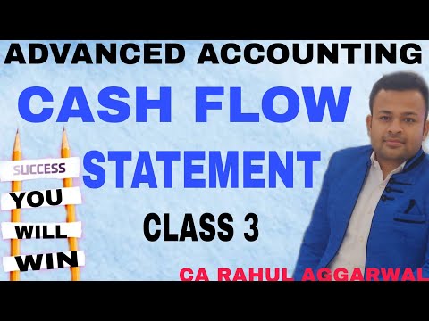 💶📘Cash Flow Statement| CA Inter Advanced Accounting| CA Rahul Aggarwal #cainter