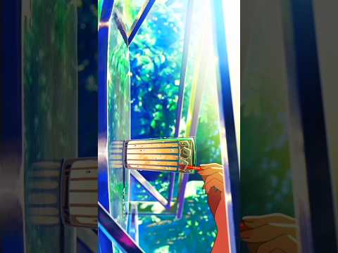 4K ANIME edit (Garden of words) #animeasthetic #edit #aesthetic