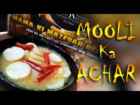 Mooli ka achar