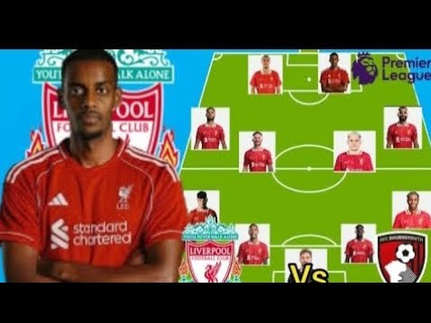 DEBUT ISAK ~ LIVERPOOL VS BOURNEMOUTH POTENTIAL ⭐💯⭐