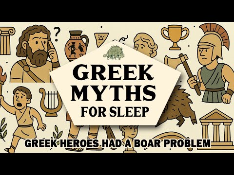 Boring Greek Myths For Sleep | Why Ancient Heroes Kept Fighting Boars for No Reason