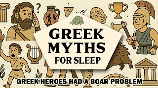 Boring Greek Myths For Sleep | Why Ancient Heroes Kept Fighting Boars for No Reason