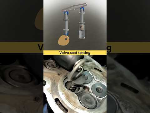 Valve seat testing | Cam & Follower Mechanical Principle 🤩✅