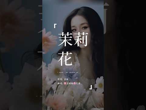 好一朵茉莉花，好一朵茉莉花，满园花开香也想不过它。《茉莉花》#茉莉花 #中文歌曲 #翻唱中文歌 #王姑娘的歌 #coversong
