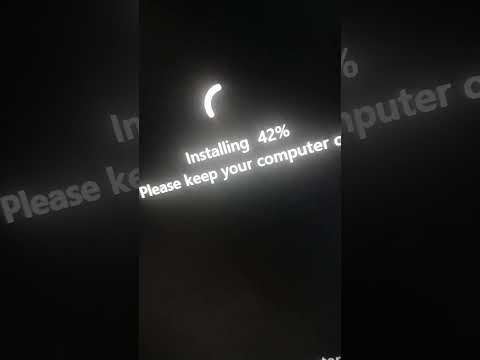 Computer installation process