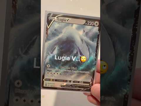 First comes the Lugia V then come the Lugia Alt Art! #pokemon #pokemoncards #pokemontcg  #subscribe