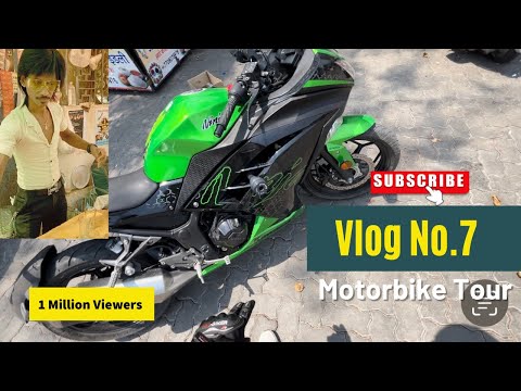 Going to Dolly ki tapri😜 with #ninja bike ​⁠@dollykitaprinagpur #viral #subscribe #share #motovlog