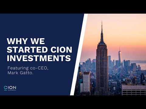 CION Founder Series - Why We Started CION Investments, featuring co-CEO Mark Gatto