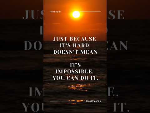 🔥 Hard ≠ Impossible 💪 | You Can Do It! 🚀✨#shorts #NeverGiveUp  #YouCanDoIt  #ShortsInspiration