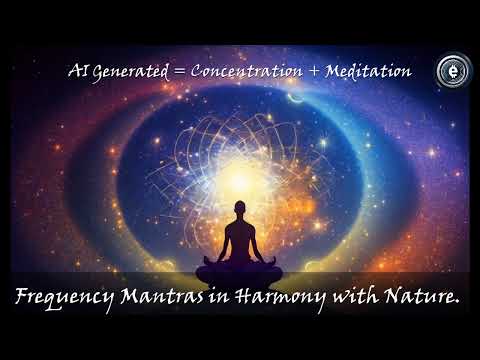 7 Minutes Frequency Mantras = Concentration + Meditation (AI Generated)