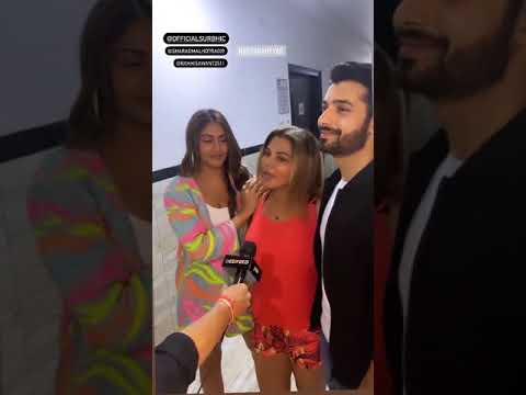 SurbhiChandna SharadMalhotra and Rakhi Sawant #Bepanahpyaar