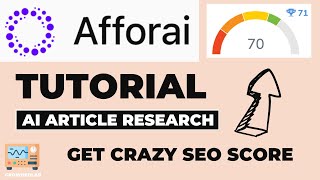 Afforai Tutorial - AI Article Research On Any Complex Topic