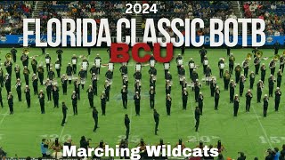 Bethune Cookman University "Marching Wildcats" | 2024 Florida Classic BOTB | Watch in 4K!!!!
