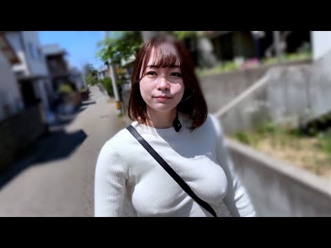 【ノーブラ散歩】39歳人妻がパイスラで散歩していたら...