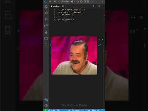 Don't Be a Noob!! #python #pythonprogramming #pycode