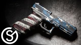 GunSkins Universal Pistol Skin DIY Install Tutorial on a Glock
