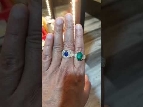 Introduction of our 10 Carats Emerald King Harem Marid Djinn Khodamic Ring