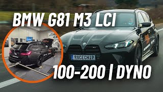 BMW M3 Comp. 530HP LCI (G81) Test & Review | Chiptuning NO ECU UNLOCK | RaceChip