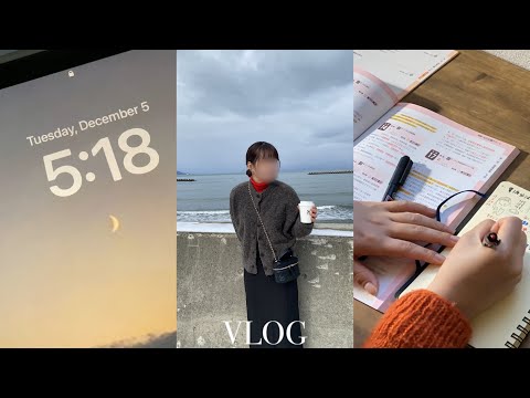 [study vlog] 国試勉強に励む看護学生の３日間に密着🩺📝 / 看護予測問題集のレビュー📚/ 自分に合った方法とペースで勉強しよう / 食器集め
