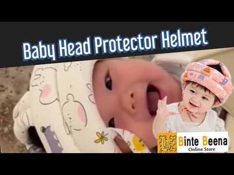 Baby Head Protector Helmet #Baby #Helmet #BinteBeena #OnlineShoppingUae