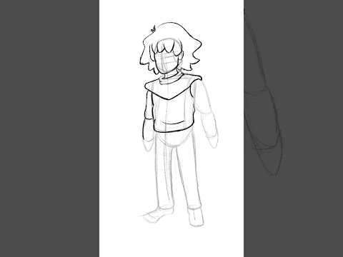 CHARACTER DESIGN: FINAL CHARACTER SKETCH 🧑 #characterdesign #art #drawingcamp #sketch