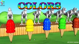 Learn colors for kids | Colors learning in 3D | Fun in learning of colors for kids