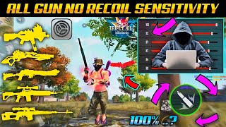 After Update No Recoil Sensitivity Setting | Best Sensitivity Setting free fire | Sensitivity ff