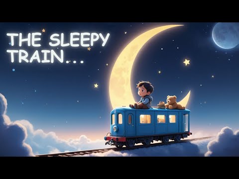 The Sleepy Train 🚂 | Bedtime Lullaby for Kids 🌙✨ | Soothing 3D Animation for Toddlers