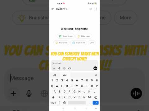 Add Tasks with ChatGPT. #ChatGPT