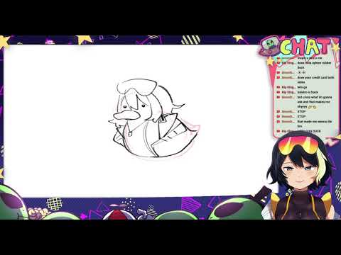 First stream to YT! We doing art