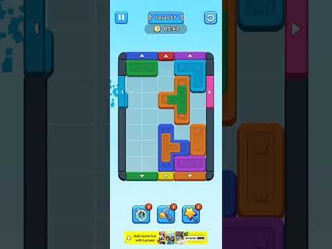 Block Out Level 17 – Dimaag Ka Explode! 🧠🔥 | Puzzle Ka Boss #shorts #viral #gameing # onlinegameing