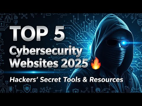 TOP 5 Cybersecurity Websites 2025 🔥 | Hackers’ Secret Tools & Resources #cybersecurity #tech