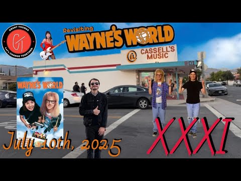 Wayne’s World Movie Screening 🎞️ (Cassell’s Music Store) 🎸  •  vlog XXXI
