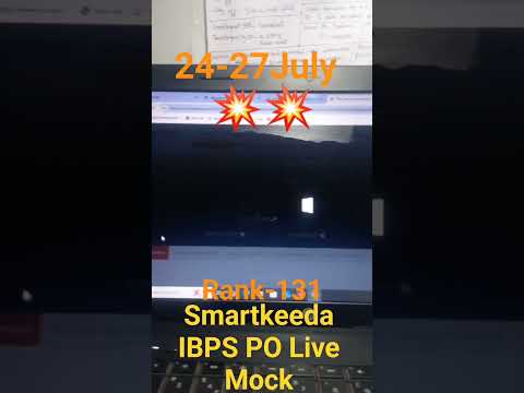 #bankexam 💥🎯 #ibpspo #sbipo #smartkeeda #testbook #oliveboard