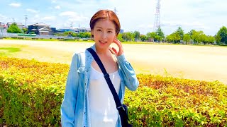 【ノーブラ】ゆかです♡まいちゃんに撮ってもらった♡【人妻の日常】
