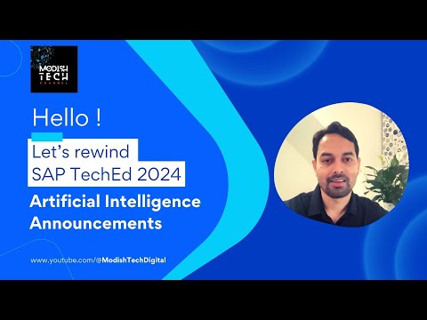 SAP TechEd 2024 - Rewind - Artificial Intelligence (SAP BTP)