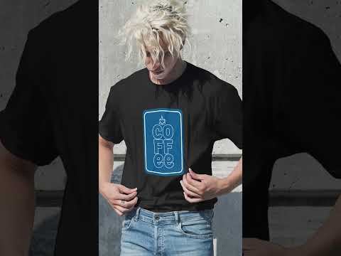 تيشرتات طباعة #تيشرت #قهوه #shortvideo #tshirt