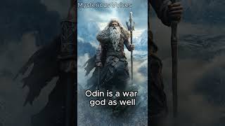 Odin: God of Wisdom and War ⚔️🌌 #mythology