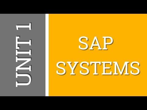 SAP ABAP TUTORIAL | TAW10 | UNIT 1 | SAP Systems | URDU/HINDI