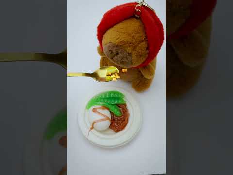 BUBU Unboxing Squishy 🍛🍛 Mukbang Capybara Squishy #squishy #satisfying #shorts #satisfying #relax