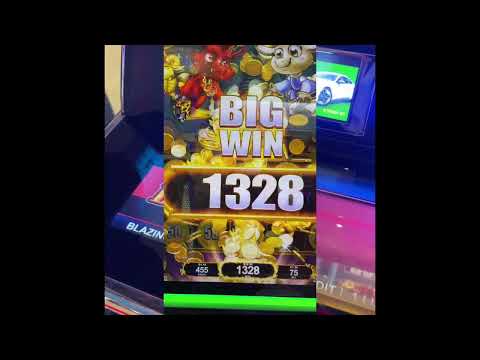First Jackpot Handpay Blazing 7s, Nice little wins on some low rolling after. #Yaamava Casino #Slots