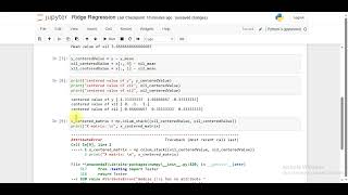 Ridge Regression || Machine Learning || Solo Silent Coding