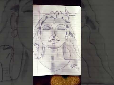 Mahadev sketch made by me
