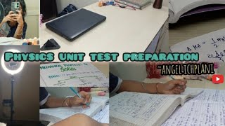 Physics Unit Test Preparation vlog...11th Grader/ PCB Student/ study vlog-3