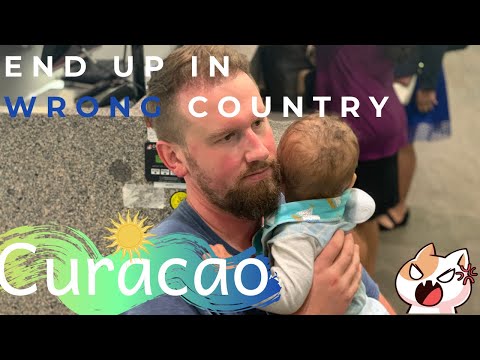 MISSED OUR FLIGHT! Aruba to Curacao |  Travel with Baby